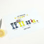 Personalised Festival Welly Boot Chopping Board, thumbnail 1 of 5