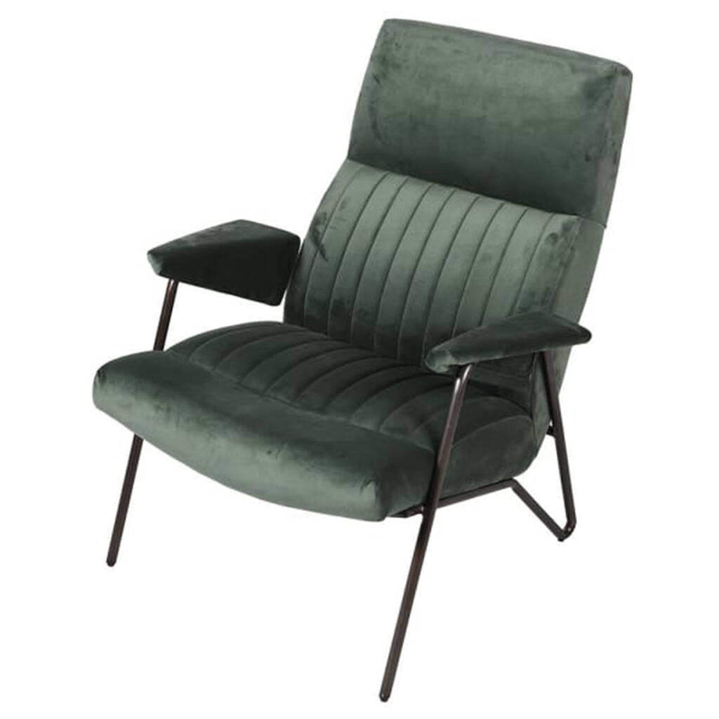 Draper Olive Green Armchair By The Orchard Furniture