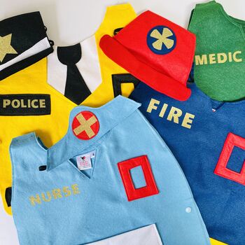 Personalised Role Play Firefighter Fireman Costume, 9 of 11