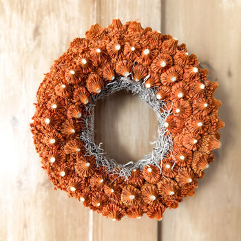 Dried Millet Wreath, 2 of 7