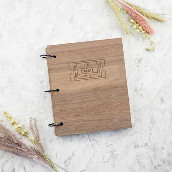Personalised Wedding Photo Scrapbook For Couples, 4 of 12