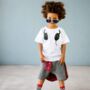 Music Dj Headphones Kids T Shirt, thumbnail 1 of 5