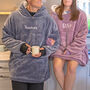 Personalised Oversized Sherpa Style Hoodie, thumbnail 7 of 11