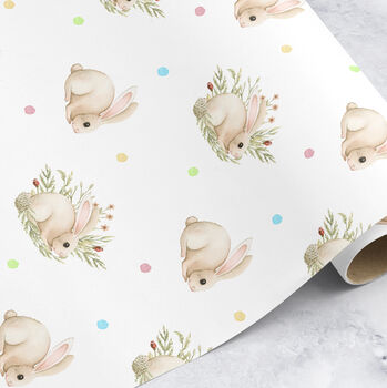 Hare Wrapping Paper Roll Or Folded, 2 of 3