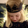 Personalised Felt Glittery Crown, thumbnail 2 of 3