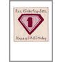 Personalised Superhero 1st / Any Birthday Card For Girl, thumbnail 8 of 11