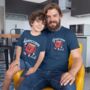 Babyccino/ Papaccino Father And Child Matching T Shirts, thumbnail 1 of 5