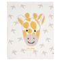 Personalised Giraffe Baby Blanket, thumbnail 2 of 3