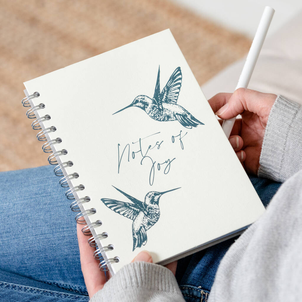 Personalised Hummingbird Hardback Notebook, 1 of 4