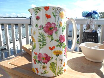 Extra Large Jug In Meadow Flowers Design, 4 of 9