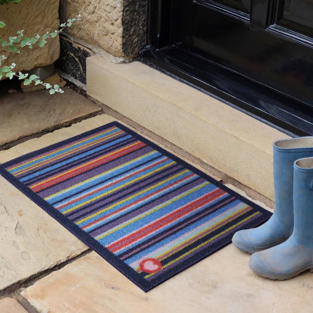 Hug Rug Outdoor Stripe 85, 1 of 3