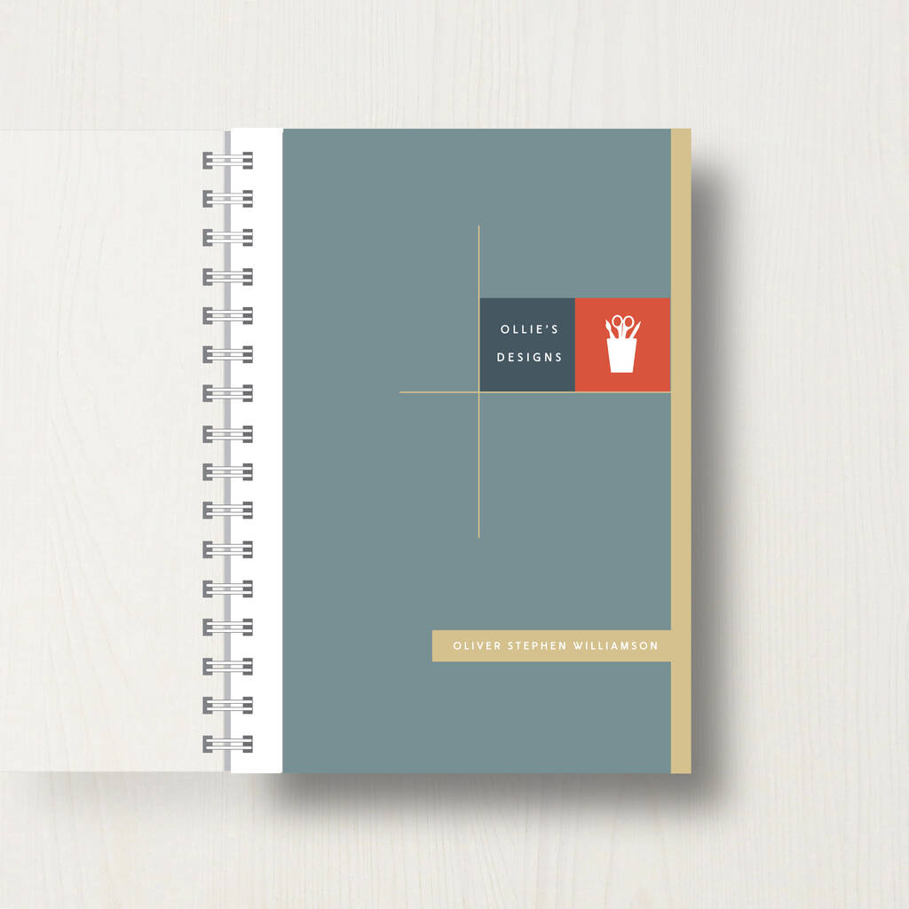 Personalised Designer's Journal, 1 of 11