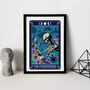 Tarot Style Typographical Print The Overthinker, thumbnail 5 of 6