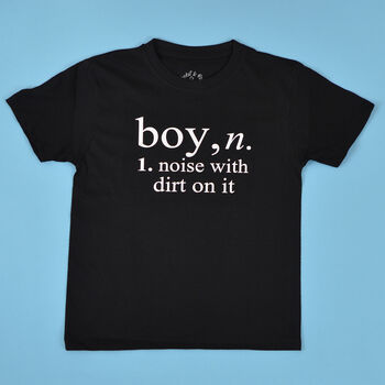 'Boy' Definition T Shirt, 5 of 5