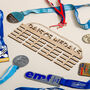 Multicolour Personalised Medal Hanger, thumbnail 11 of 12