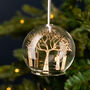Personalised Family Tree Glass Dome Bauble, thumbnail 6 of 10