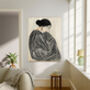 Modern Stripy Woman Art Print, thumbnail 2 of 4