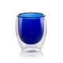 Double Wall Coloured Glass Cup 80ml, thumbnail 2 of 4