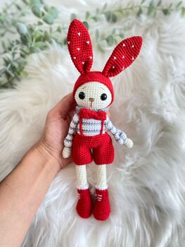 Organic Handmade Cute Little Bunny, 12 of 12