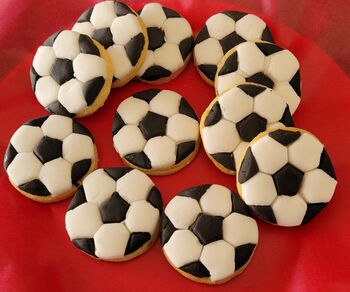 Personalised Football Team Biscuit Tin, 3 of 8