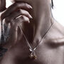 Forbidden Cherry Pendant In Gold, thumbnail 6 of 6