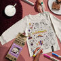 Birthday Girl Colour In Top With Fabric Pens, thumbnail 1 of 8