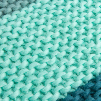 Ocean Breeze Blanket Knitting Kit, 5 of 6