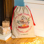 First Christmas In Our New Home Couples Christmas Sack, thumbnail 2 of 5
