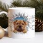 Personalised Christmas Shar Pei Break Through, thumbnail 8 of 10
