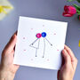 Kissing Couple Anniversary Card, thumbnail 5 of 5