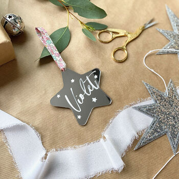 Personalised Name Christmas Tree Decoration, 5 of 6