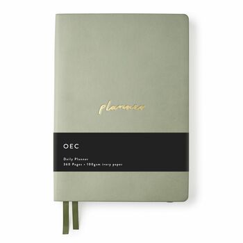 Daily Planner Book Sage Green, 8 of 8
