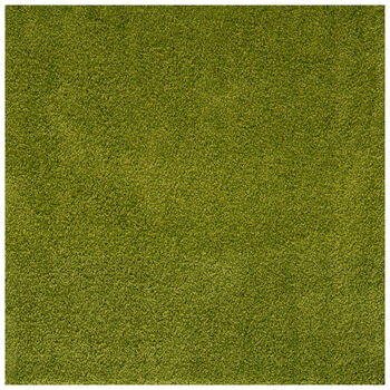 The Rugs Plain Green Shaggy Rug, 9 of 12