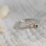 Tiny 9ct Gold Heart Stacker Ring, thumbnail 3 of 7