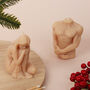 G Decor Male Torso And Crouching Female Candles, thumbnail 1 of 7