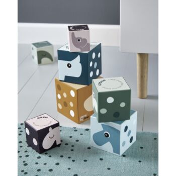Scandi Stacking Cubes With Numbers And Animals, 2 of 4