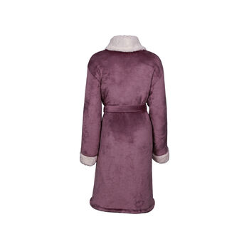 Personalised Super Soft Sherpa Style Dressing Gown, 12 of 12
