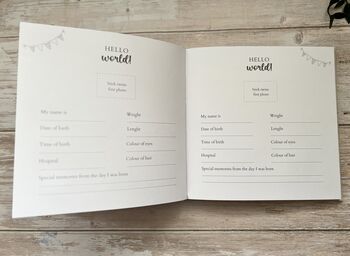 Twin Baby Book | Twin Baby Gifts | First Year, 6 of 11