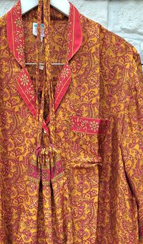 Upcycled Sari Pyjama Sets, 6 of 12