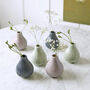Ceramic Coloured Bud Vase, thumbnail 1 of 5