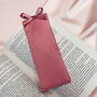Ribbon Bow Silk Bookmark, thumbnail 5 of 12