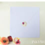 Butterfly Spring Flower Buds Birthday Card, thumbnail 4 of 12