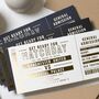 Personalised Football Ticket Birthday Voucher For Son, thumbnail 3 of 9