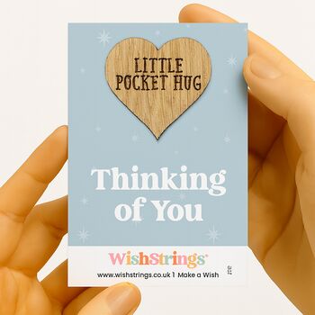 Thinking Of You Little Pocket Hug Keepsake Token, 3 of 7