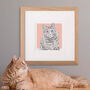 Bespoke Cat Portrait, thumbnail 1 of 11