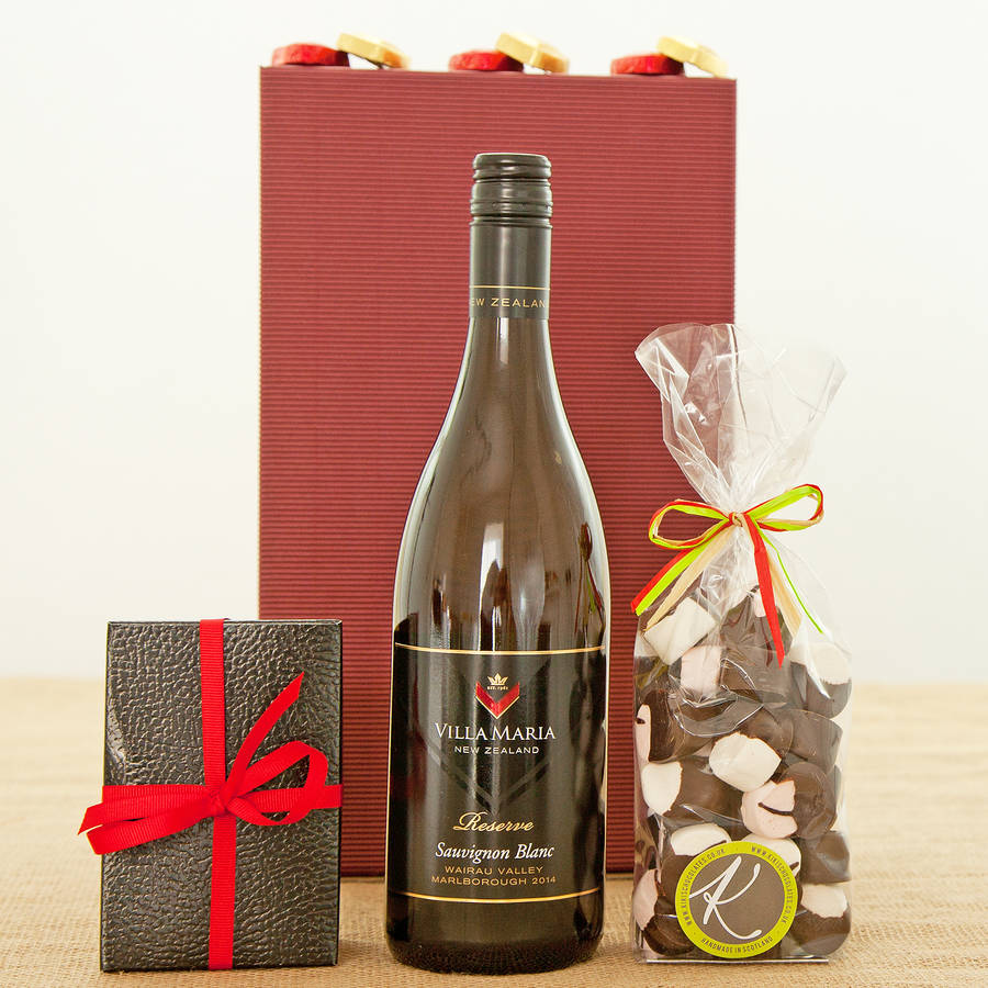 New Zealand Sauvignon Blanc And Artisan Chocolates By Jones and Jones