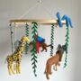 Jungle Animal Themed Baby Crib Mobile, thumbnail 8 of 11