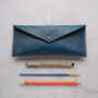 Dyed Leather Pencil Case, thumbnail 1 of 6