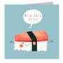 Rice Rice Baby Sushi Card, thumbnail 2 of 4