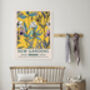 Kew Gardens Yellow Flower Art Print, thumbnail 2 of 3